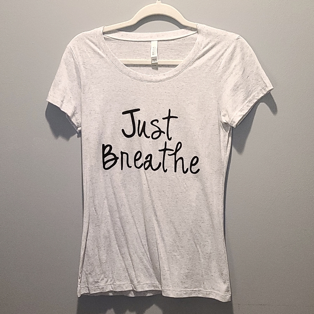 Graphic Tee Just Breathe